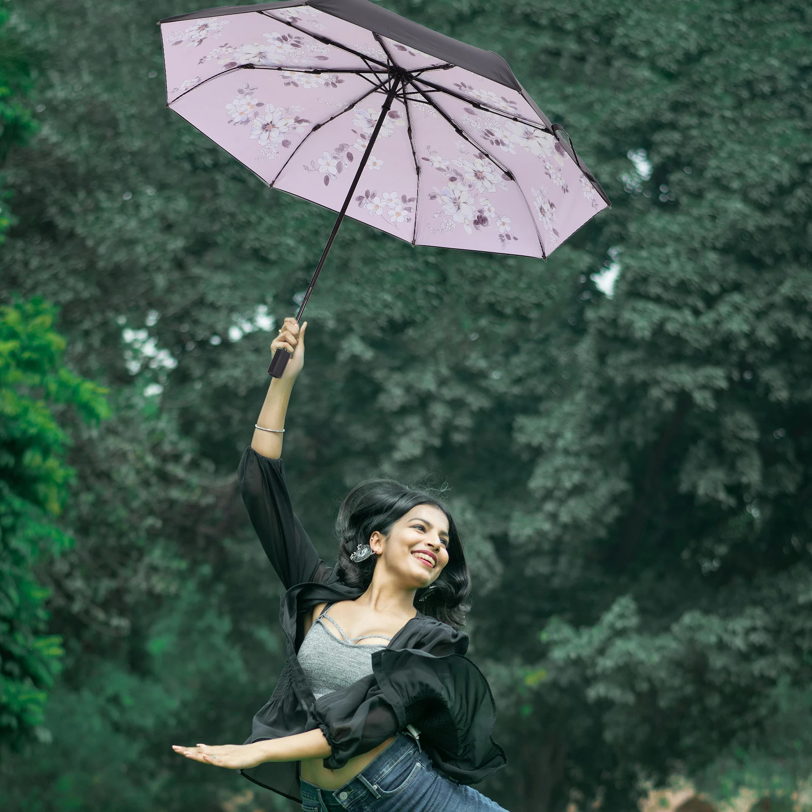 

Sun Umbrella Umbrellas for Aesthetic Anti-UV Protection Shade Portable Travel Women Compact Cooling Shield