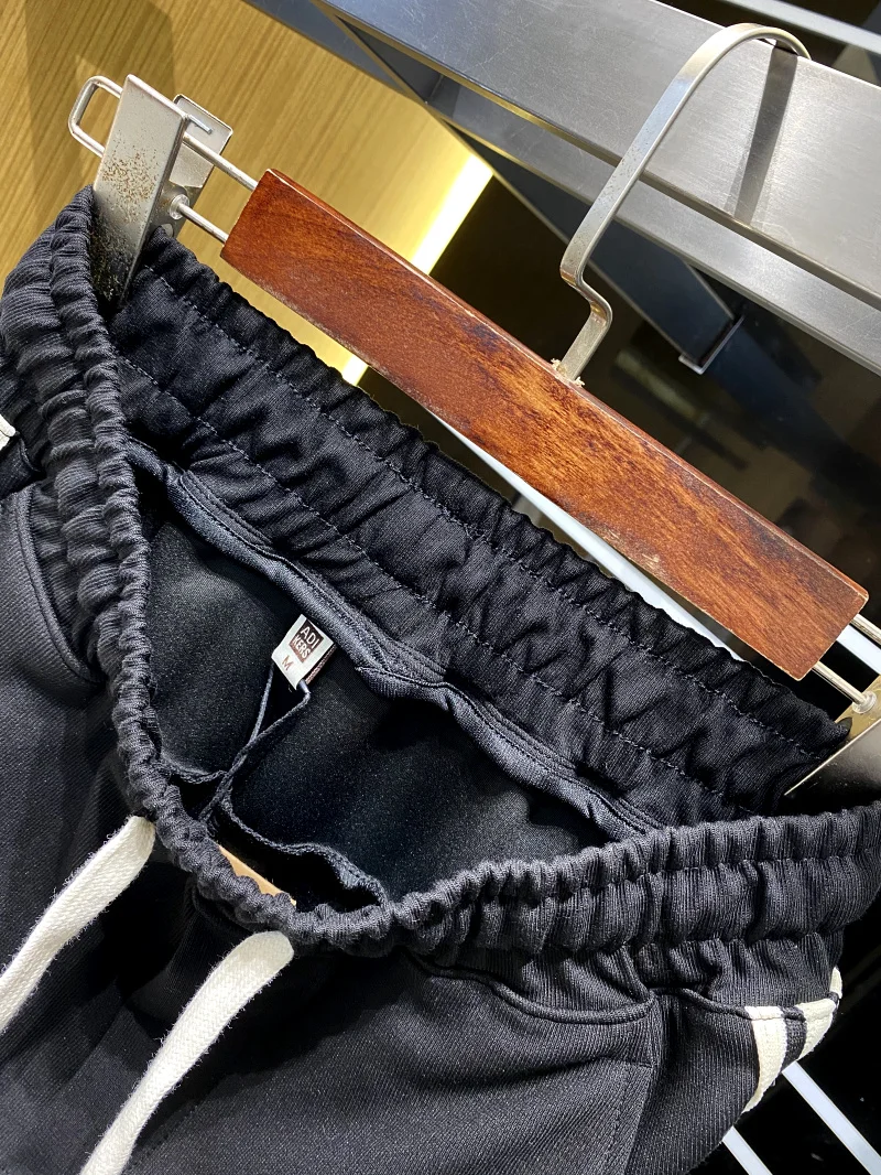 กางเกงลำลองทรงตรงผ้าเนื้อนุ่มปรับขนาดได้สำหรับผู้ชายใส่สบายในฤดูร้อนทรงหลวมเหมาะสำหรับวัยรุ่นที่ชอบกิจกรรมกลางแจ้ง