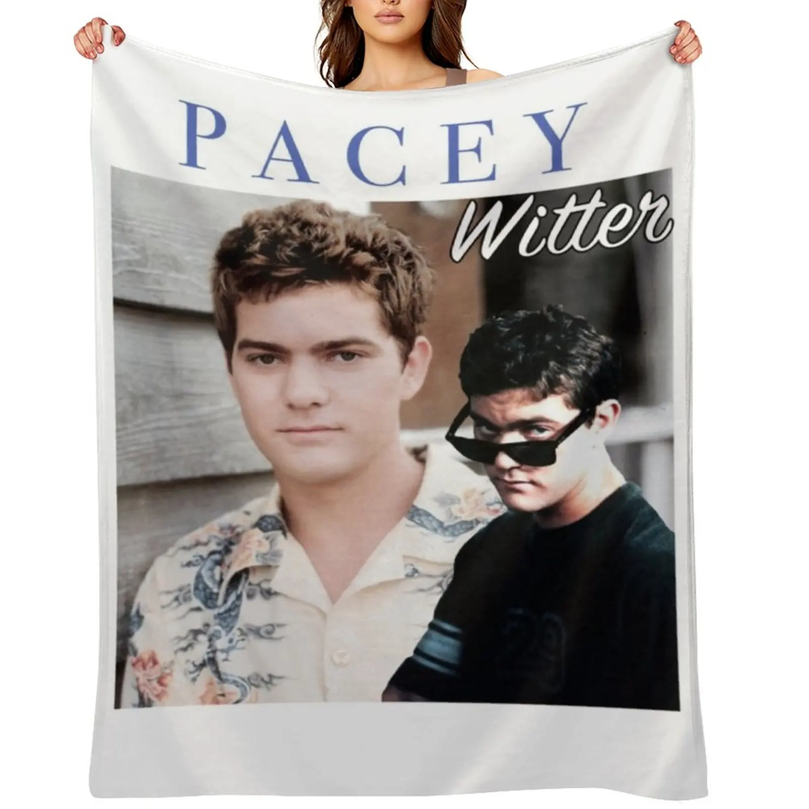 

Pacey Witter Throw Blanket wednesday Nap sofa bed Luxury Designer Blankets