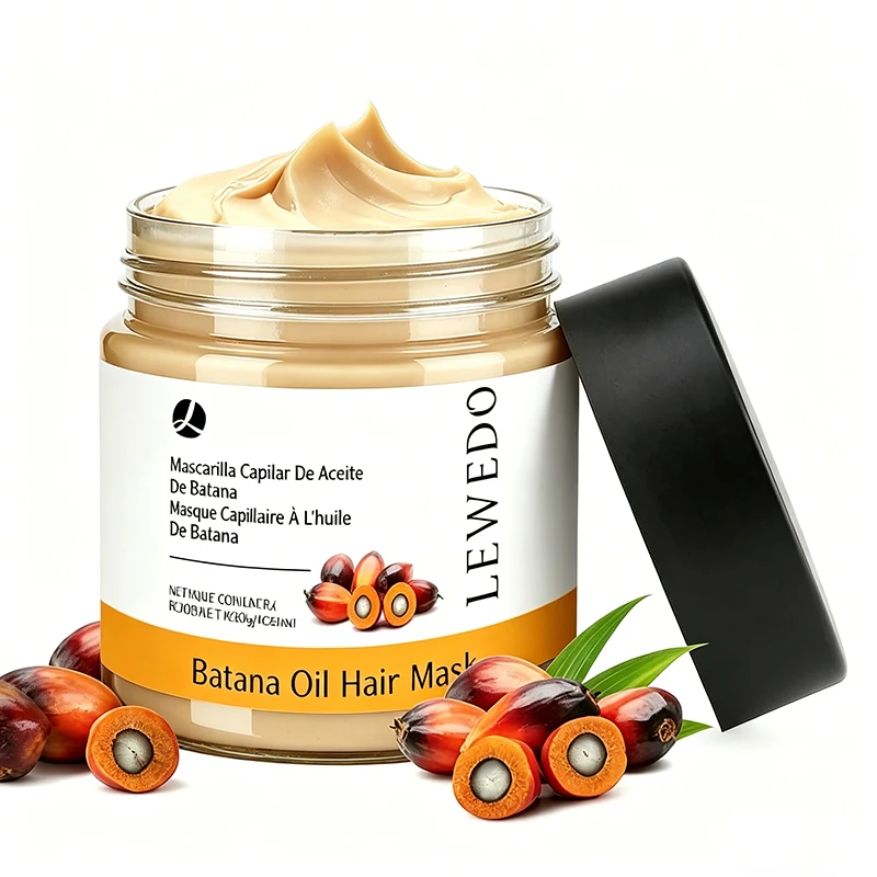 Acondicionador de Cabello con Aceite de Batana Orgánico para Cabello Seco y Encrespado, Mascarilla Nutritiva y Suavizante, Hidrata el Cuero Cabelludo, Repara el Cabello Dañado