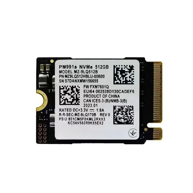 

1TB Hard Drive PM991a M.2 SSD 128GB 512GB Hard Drive 2230 Steam Deck