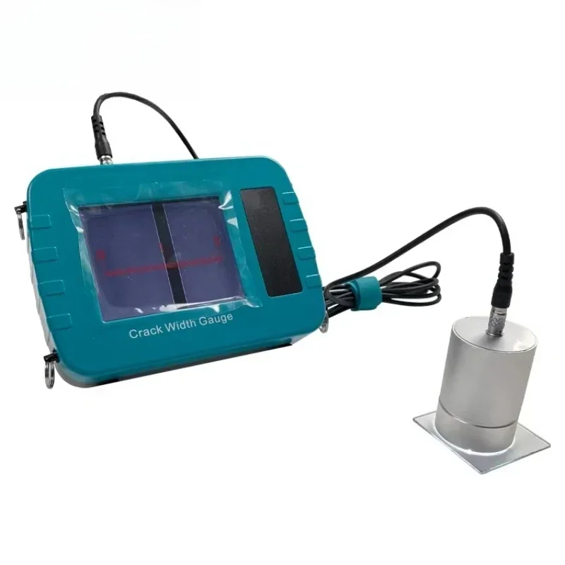 Multifunctional digital concrete width measuring instrument