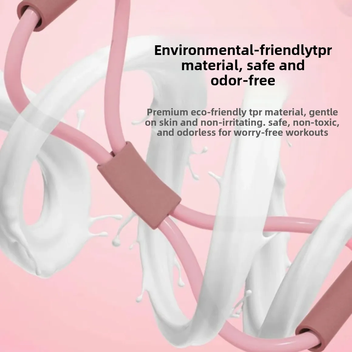 افتتاح الكتف الخلفي النحت الشكل-8 المقاومة الفرقة دائم اليوغا معدات التدريب المقاومة الفرقة تمتد والعتاد