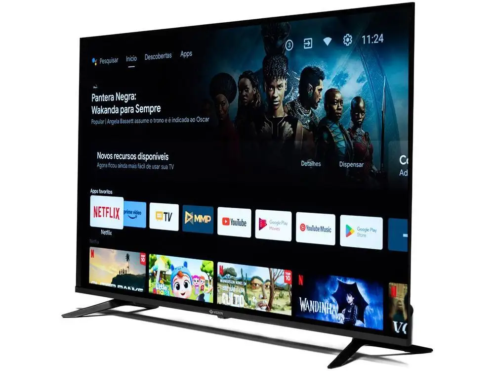 Smart TV 65 ”4K DLED Rig Vizzion BR65GUA IPS