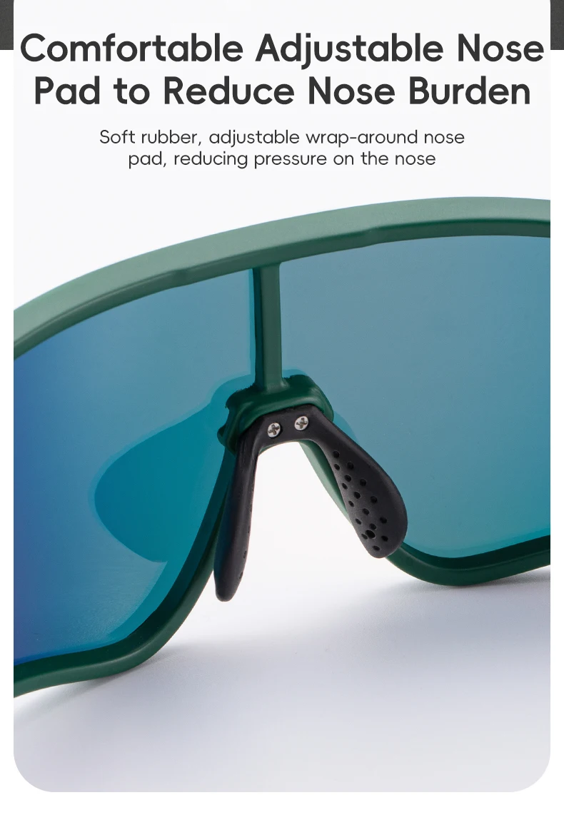 ROCKBROS Radfahren Gläser Männer Frauen MTB Straße Outdoor Sport Wandern Brillen Polarisierte Fahrrad Sonnenbrille Myopie Rahmen Fahrrad Brille – Detail 9