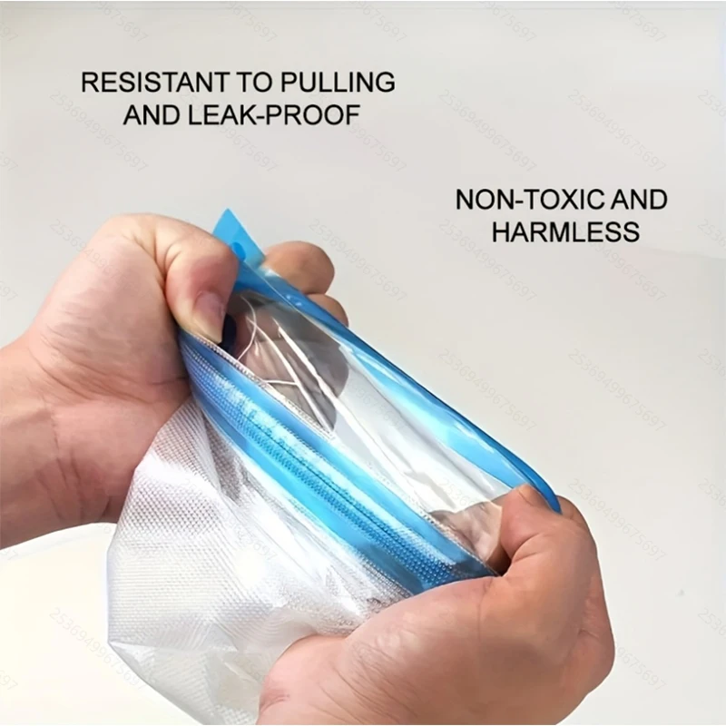 4 قطع أكياس سد الفراغات: 4 لفات (عرض M/L/XL)، 3 أمتار لكل منهما. مثالية لتخزين المواد الغذائية ووس فيديو وإعداد الوجبات. متوافق مع المكنسة الكهربائية #5