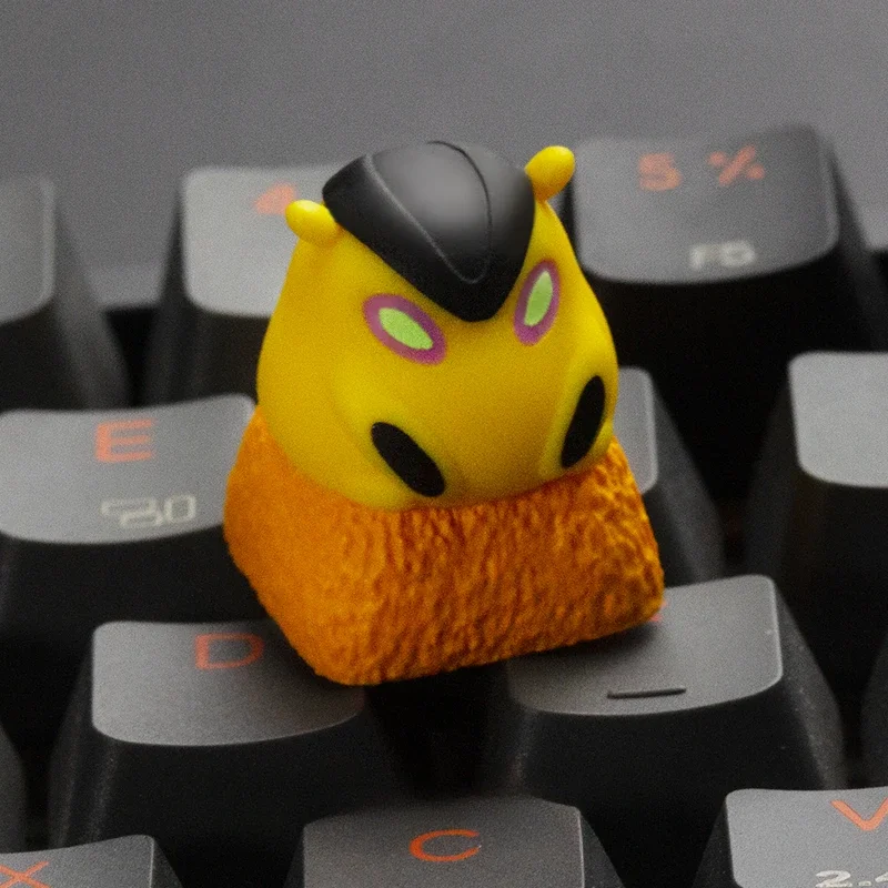 Valorant Artisan Keycap Original Gekko Wingman Thrash MOSH PIT Resin Keyboard Cap Custom Key Cap for Mechanical Keyboard Gift