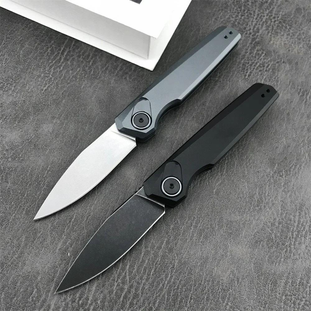 

KS 7551 Men's Small Folding Knife D2 Blade Aluminum Handle Outdoor Hiking Hunting Adventure Multi-functional Knife Escape Tool