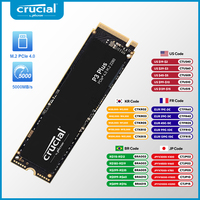 Crucial 5000MB/s SSD NVMe M.2 2280 1TB 2TB 4TB Internal Solid State Hard Disk M2 PCIe 4.0x4 2280 SSD Drive for PS5 Laptop PC