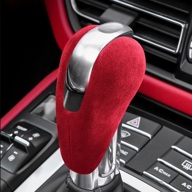 

For Porsche gear holder macan Paramela 718 Cayenne 911 modified fur gear head interior