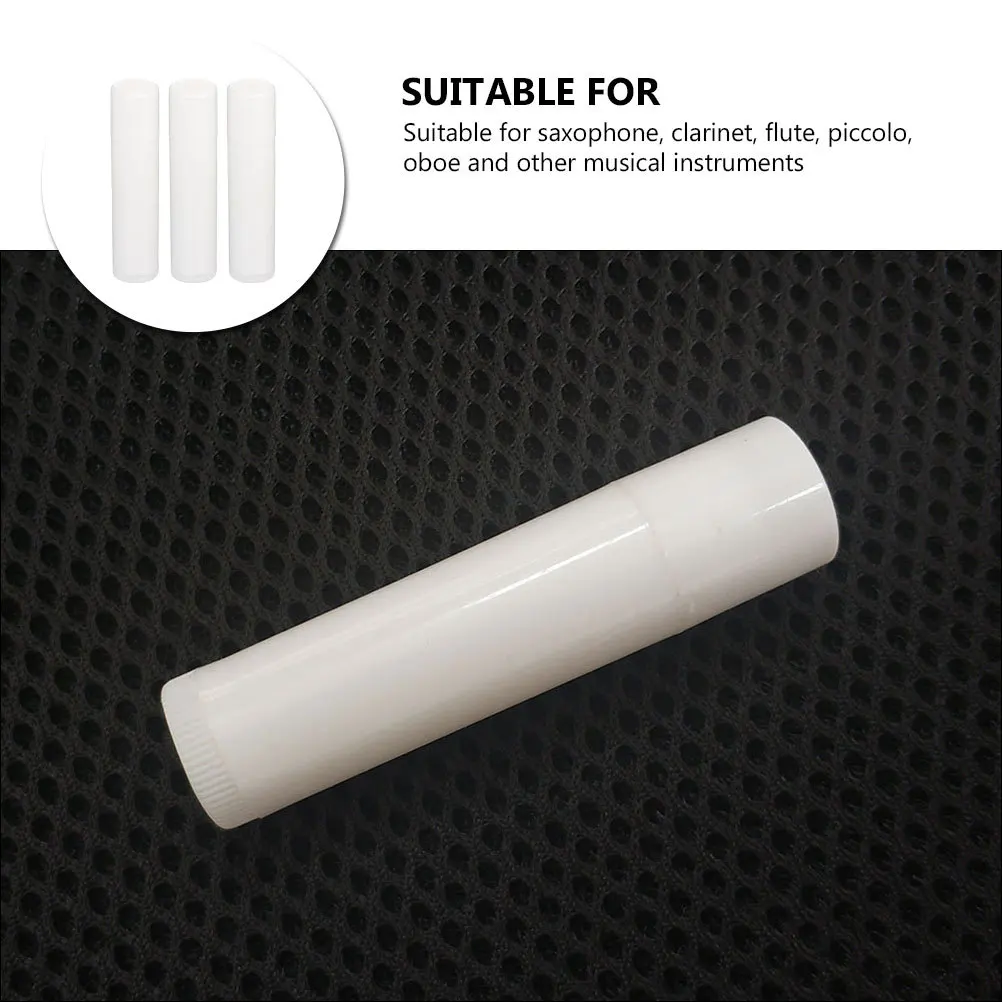 Pasta de corcho duradera para instrumentos musicales, accesorio práctico fácil de llevar, grasa de corcho, crema lubricante, grasa para flauta, 3 uds.