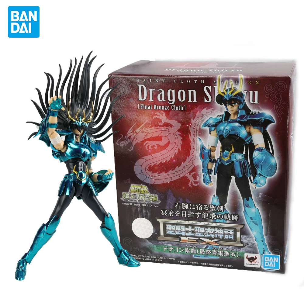 

Оригинальная фигурка в наличии Bandai из аниме Saint Cloth Myth Dragon Shiryu, коллекционная фигурка, подарок на день рождения, игрушки для детей