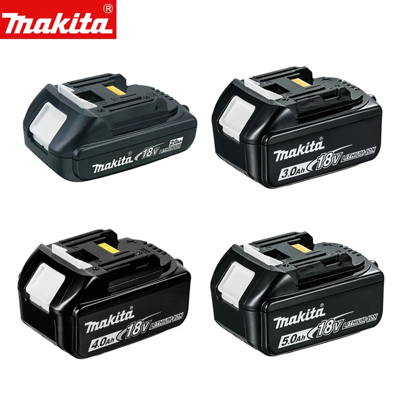 Makita Original 18V Lithium Battery 2AH 3AH 4AH 5AH Battery BL1820 BL1830 BL1840 BL1850 Battery