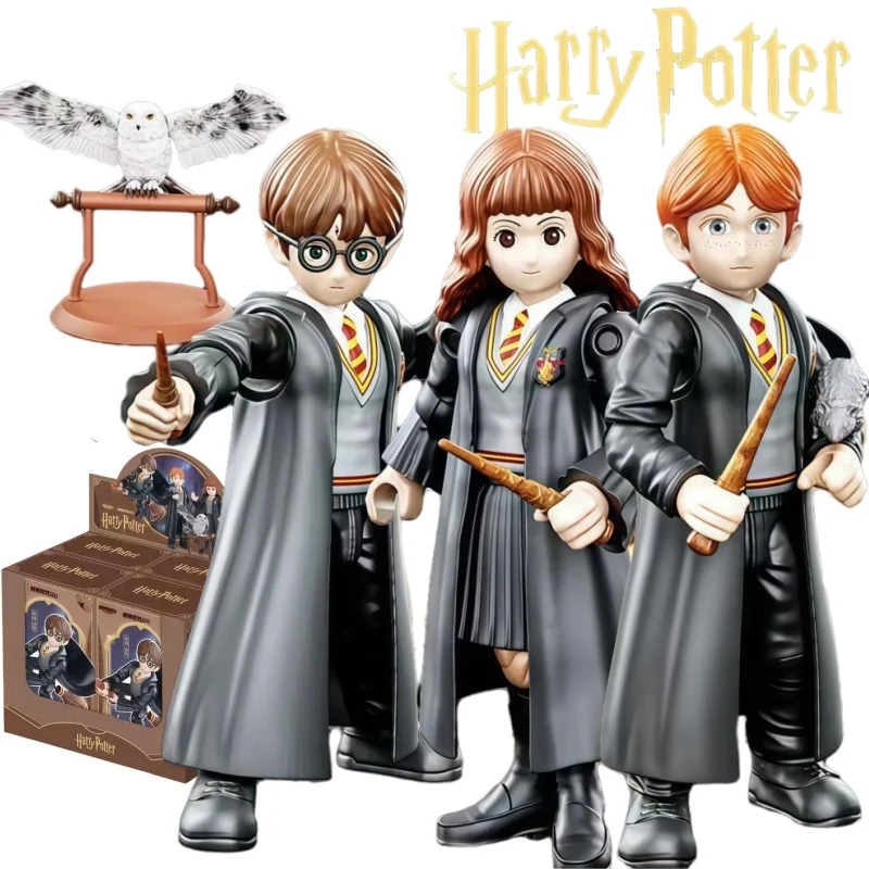 Bloques de Construcción Originales de Harry Potter, Figura de Acción de Hermione con Articulaciones Removibles, Modelo Coleccionable de Anime, Juguetes, Regalos de Cumpleaños