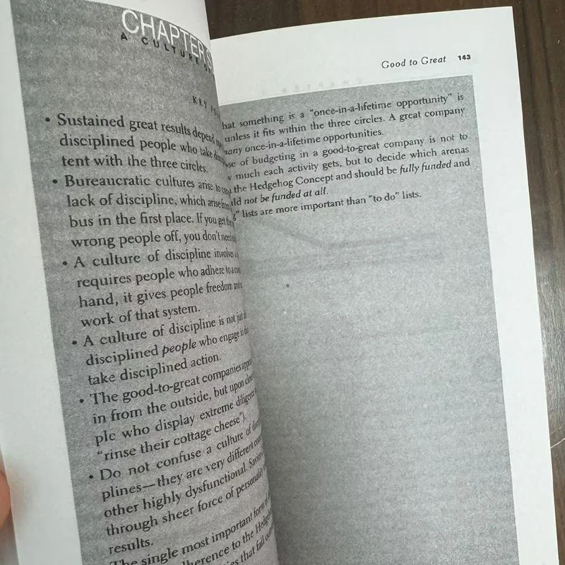 Warum einige Unternehmen machen den Leao und andere nicht großartige, von Jim Collins in englischem Papierbuch