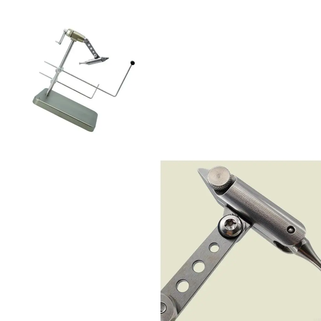 Rotating Metal Fly Tying Delivers Heavy Type Alloys Fishing Hook Vises For Complex Hook Binding Projects
