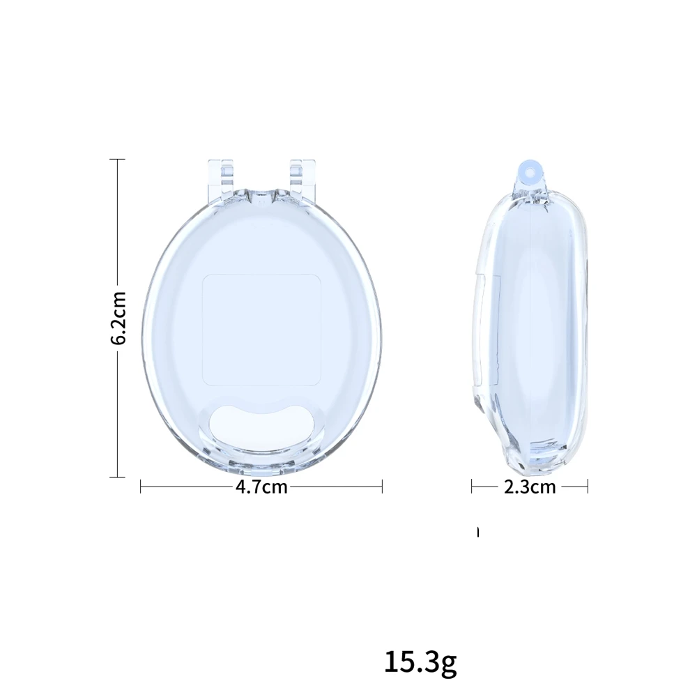 لـ Tamagotchi غطاء حماية شفاف غير قابل للانزلاق لملحقات ألعاب Tamagotchi الأصلية