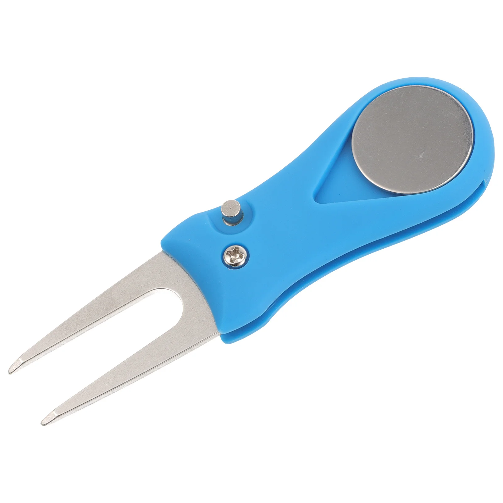 أداة إصلاح العشب المعدني خفيفة الوزن لشوكة ديفت للجولف في الهواء الطلق ملحقات الجولف المحمولة معدات تثبيت العشب #4