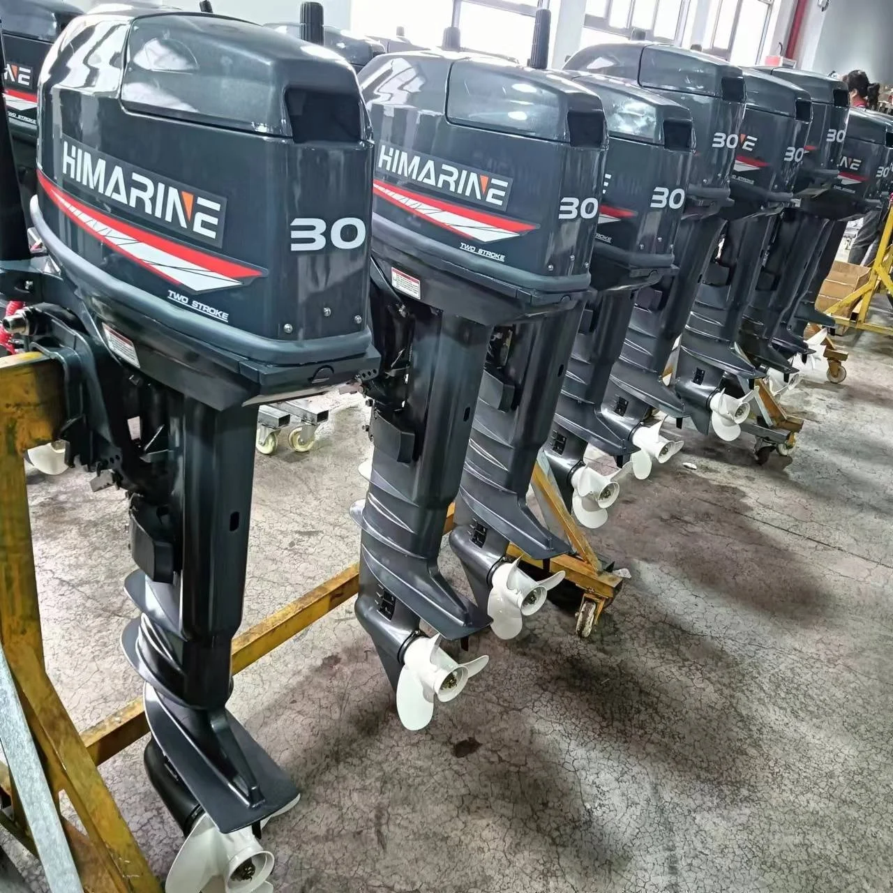 High Quality Outboard Engine 30HP 2 Stroke 25 Hp Outboard Motor Manual Tiller Remote Control Cdi Boat Engine