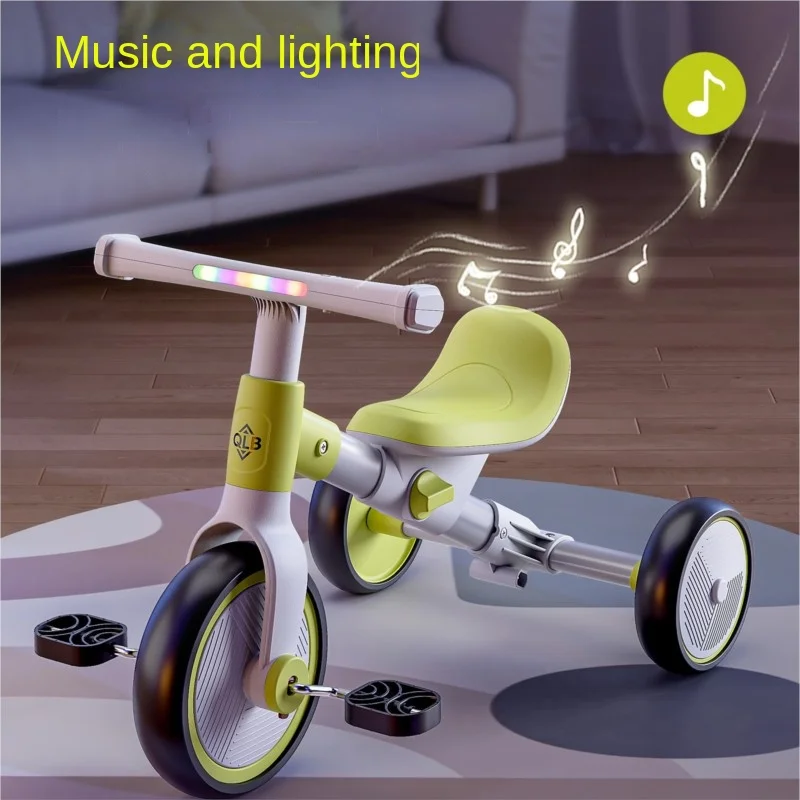 LazyChild Multifunctional Kids Balance Bike With Pedals Scooter Tricycle Toy For Babies Up To 6 Years Old view 4