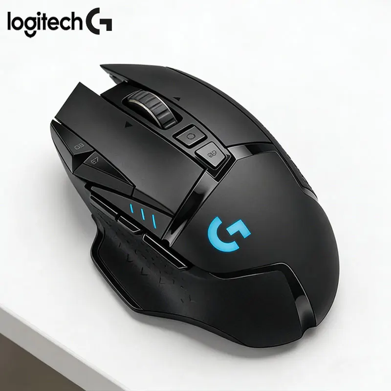 

Беспроводная мышь Logitech G502/G102/G203 с длительным временем автономной работы, энергосберегающая и долговечная, профессиональная для киберспорта, PUBG, LOL
