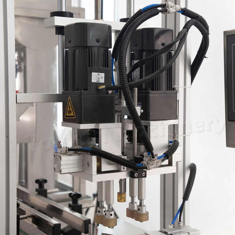 YL-L خط الإنتاج التلقائي زجاجة بلاستيكية مستديرة لصق صلصة مستحضرات التجميل كريم لصق ملء السد وآلة وضع العلامات