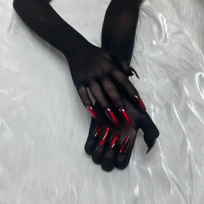 A Pair Ultra-thin Breathable Sunscreen Halloween Costume Accessories for Both Men and Women  High Elasticity Cosp