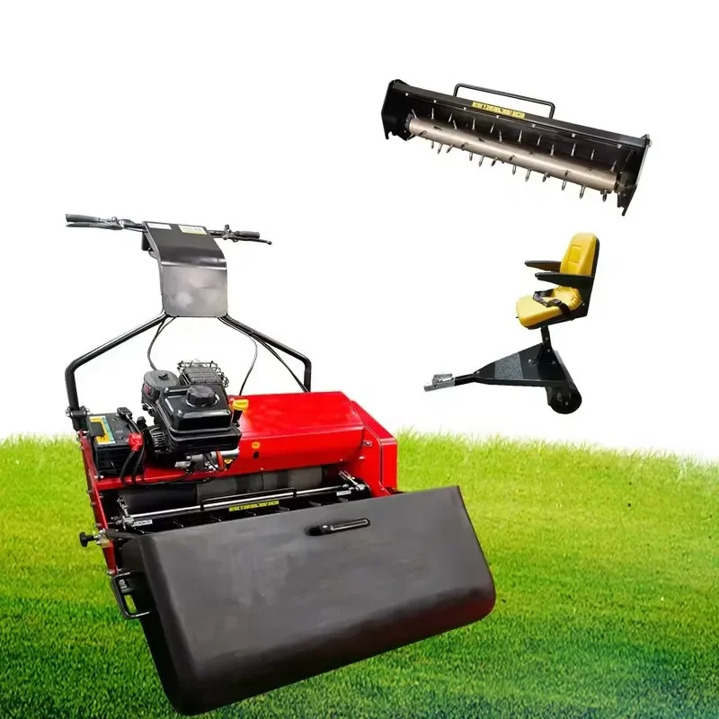 Cutting Height 8-60Mm Professional Football Field Golf Course Lawn Mower Cylinder Mower Multifunctional Lawn Reel Mower