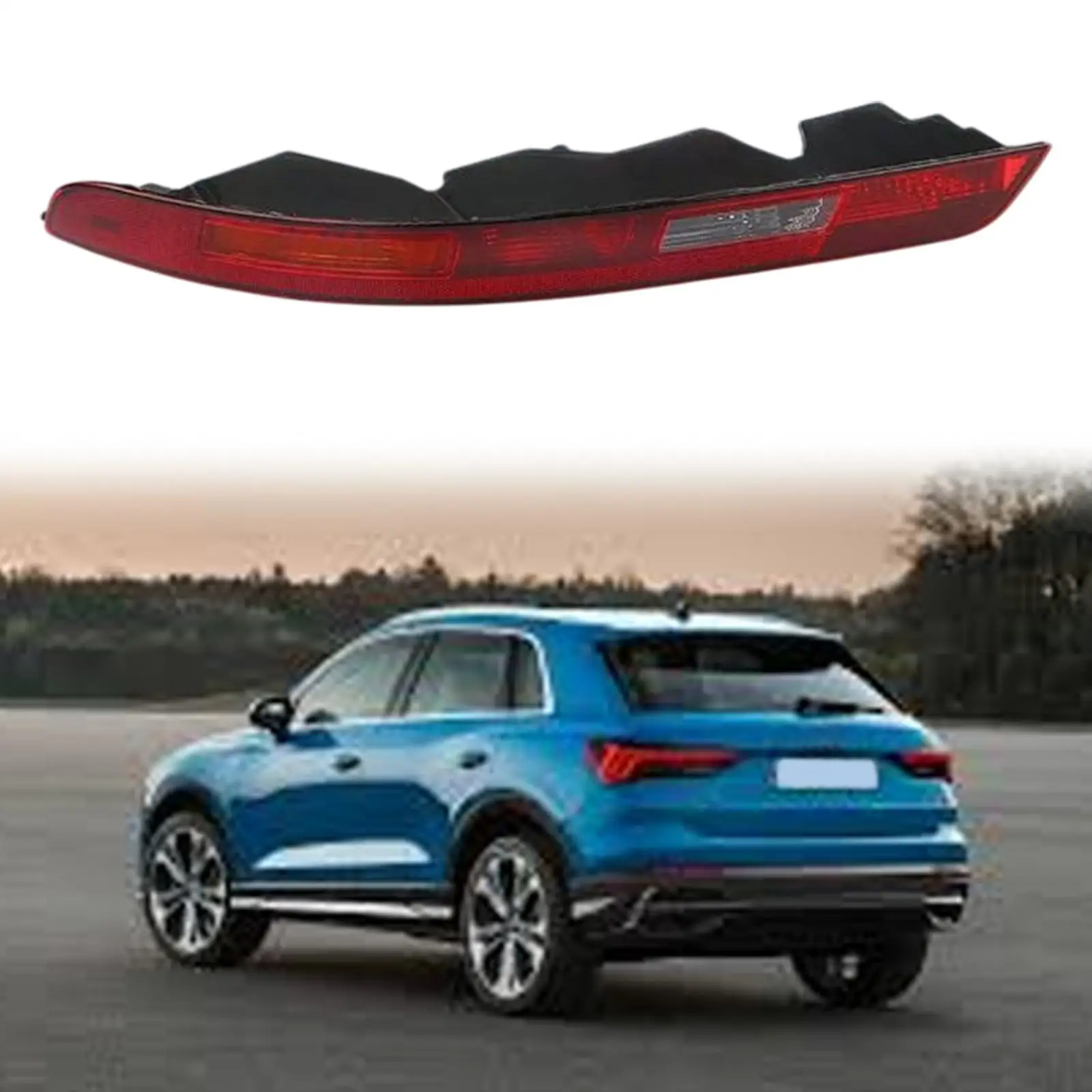 

Left Side Rear Bumper Tail Light 8UD 945 095 B Professional Premium Easy to Install Spare Parts Direct Replaces for Audi Q3