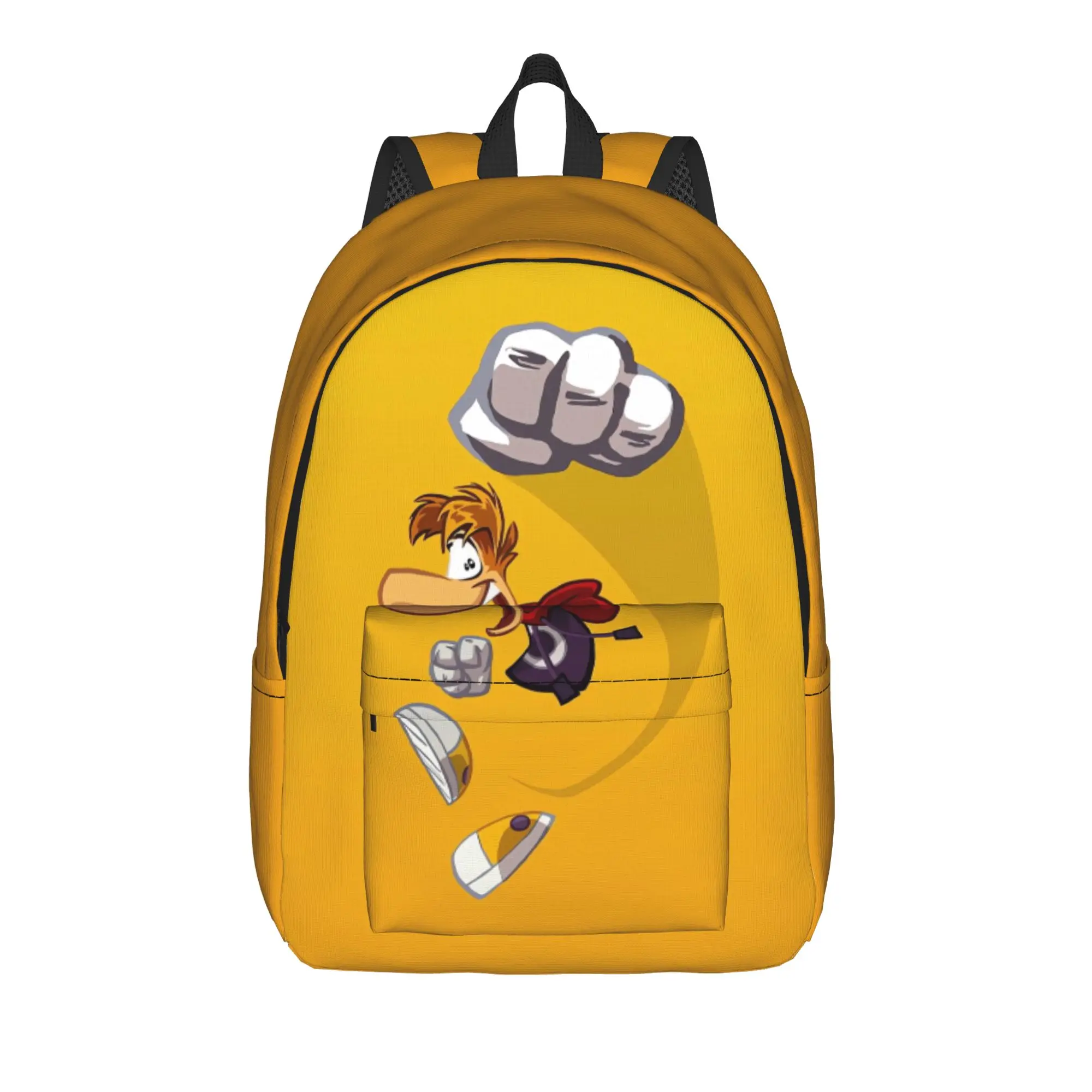 Cartoon Games Rayman Legends Backpack  Sport Backpacks Boy Streetwear School Bags Colorful Big Rucksack