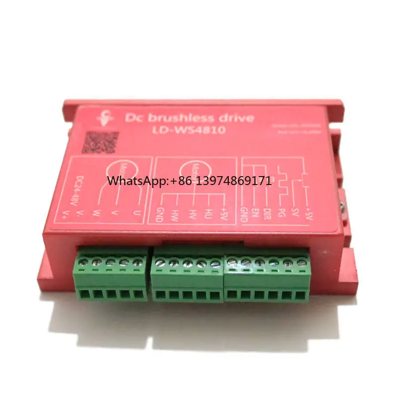 1PC LD-WS4810 Brushless Motor Driver CNC Engraving Electromechanical Spindle Driver Brushless DC Drive