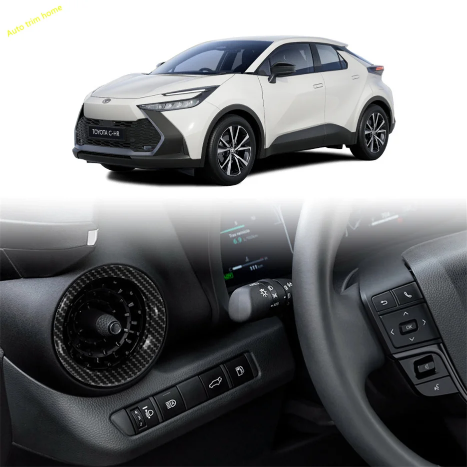 

ABS Side Front dashboard Air Conditioner Outlet Cover left right AC Vent Trim Interior Accessories For Toyota C-HR CHR 2024 2025