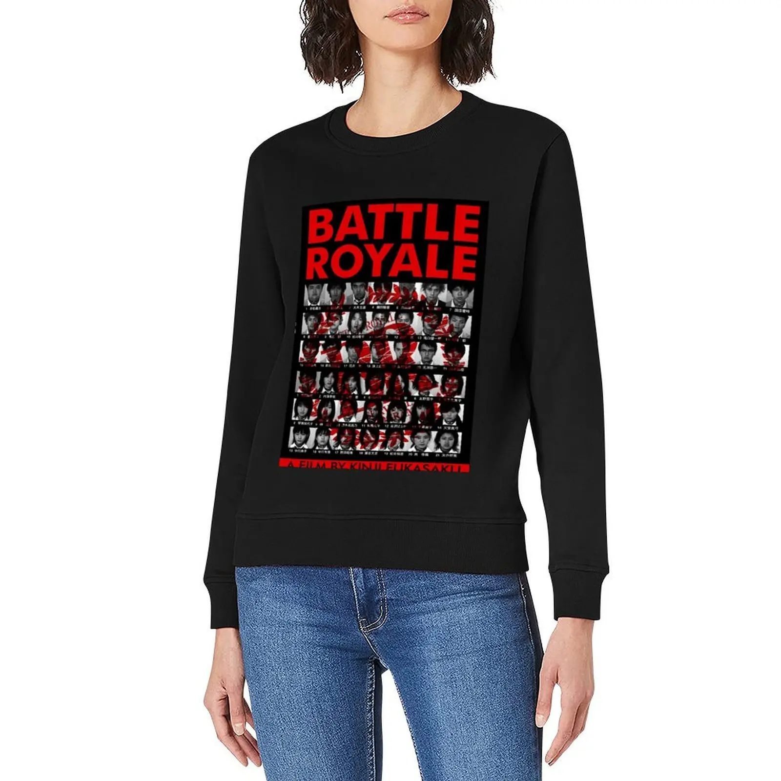 بلوفر فيلم Battle Royale ملابس الخريف للرجال ملابس أنيمي ملابس رجالية طقم قميص رجالي جديد في بلوزات #3