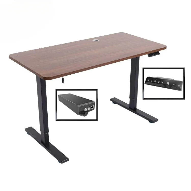 Health Commercial-Grade Low Noise Intelligent 2 Motor Height Adjustable Office Desk Scrivania In Piedi