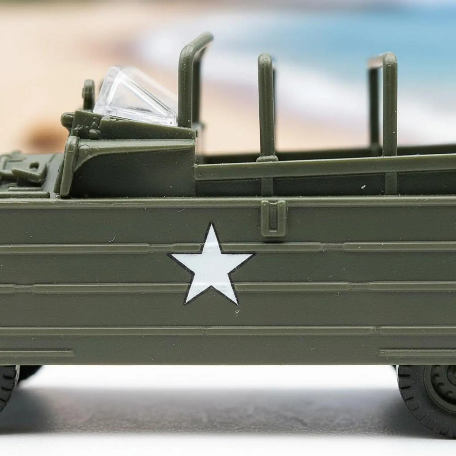 Amphibious Vehicle Puzzle WW2 Amphibious Transport 1 72 Scale Toy Model for Miniature Vehicles