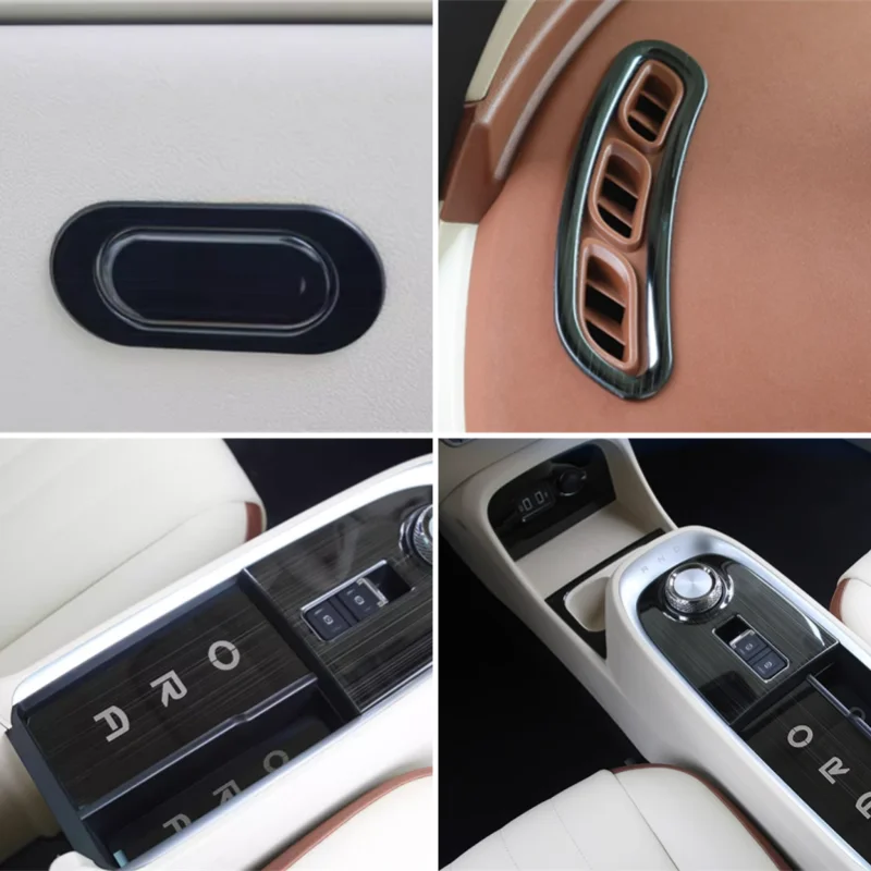 

Автомобильный Стайлинг для GWM ORA Funky Cat, аксессуары 2021 2022, LHD, держатель для чашки с водой, коврик для коробки передач, рычаг переключения передач, накладка на рамку передач