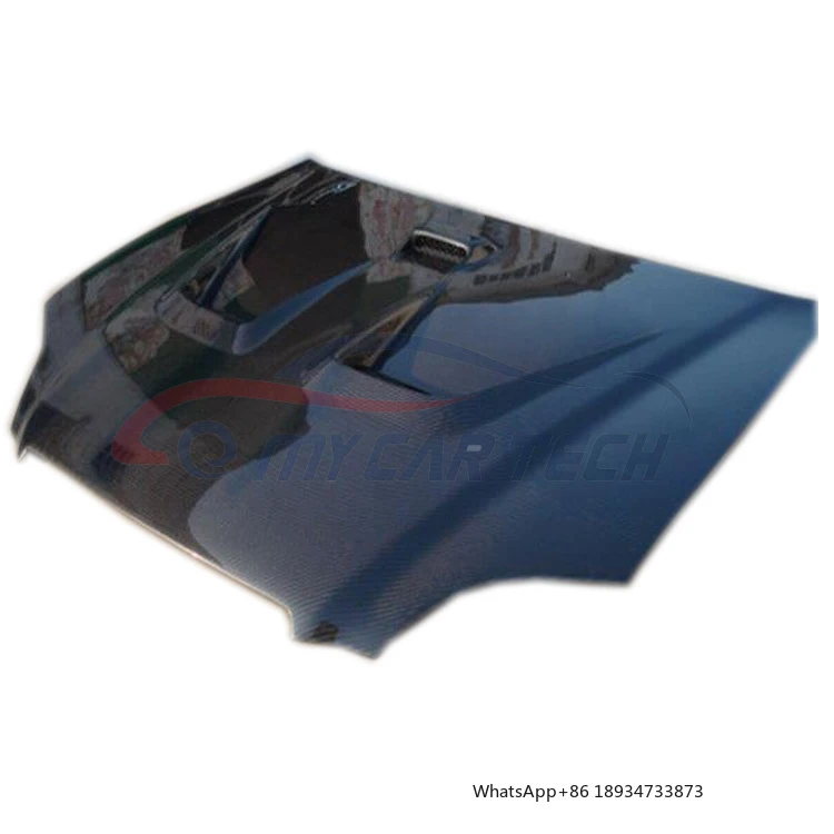 For 1996-1998 Honda Civic EK3 EK4 Vent Carbon Fiber Hood Carbon Scoop Car Engine Cover Bodykit Bonnet