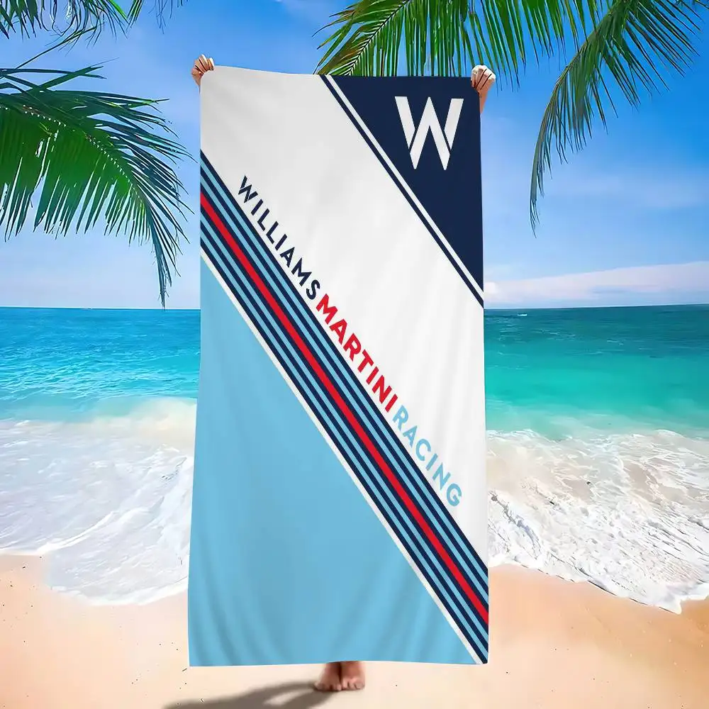 

M-MartiniS LOGO Microfiber Blanket Quick Drying Beach Towels Oversized Printing Super Absorbent Pool Towel Blanket