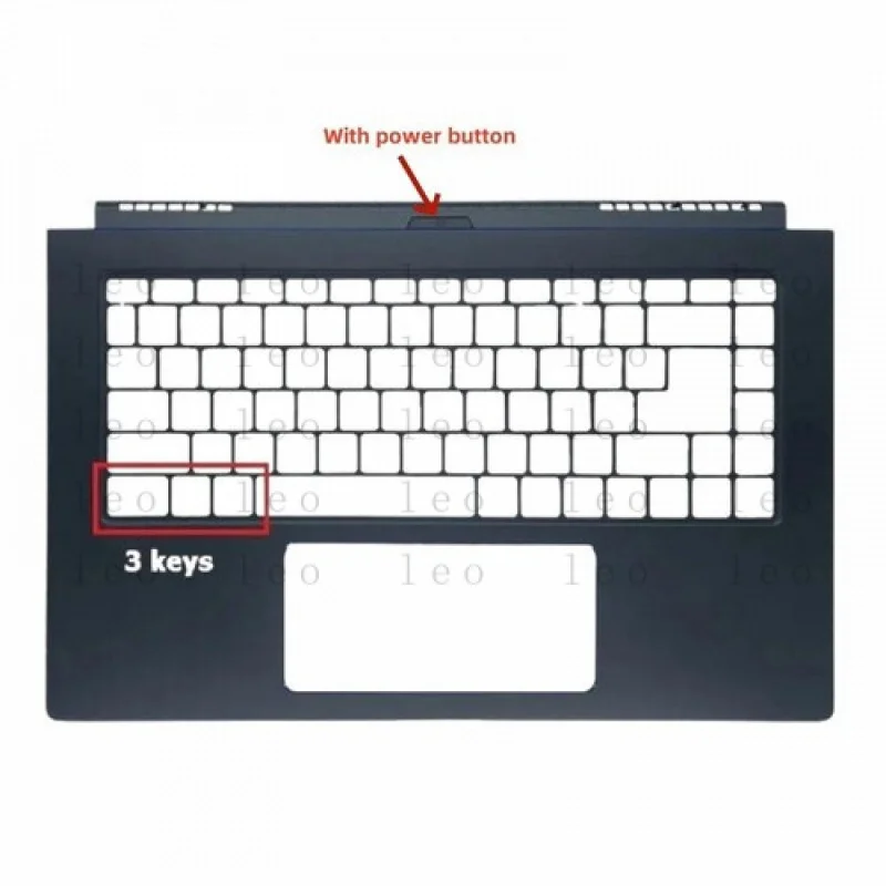 

WW For MSI PS63 MS-16S1 16S2 16S3 Laptop Upper Case Palmrest Cover