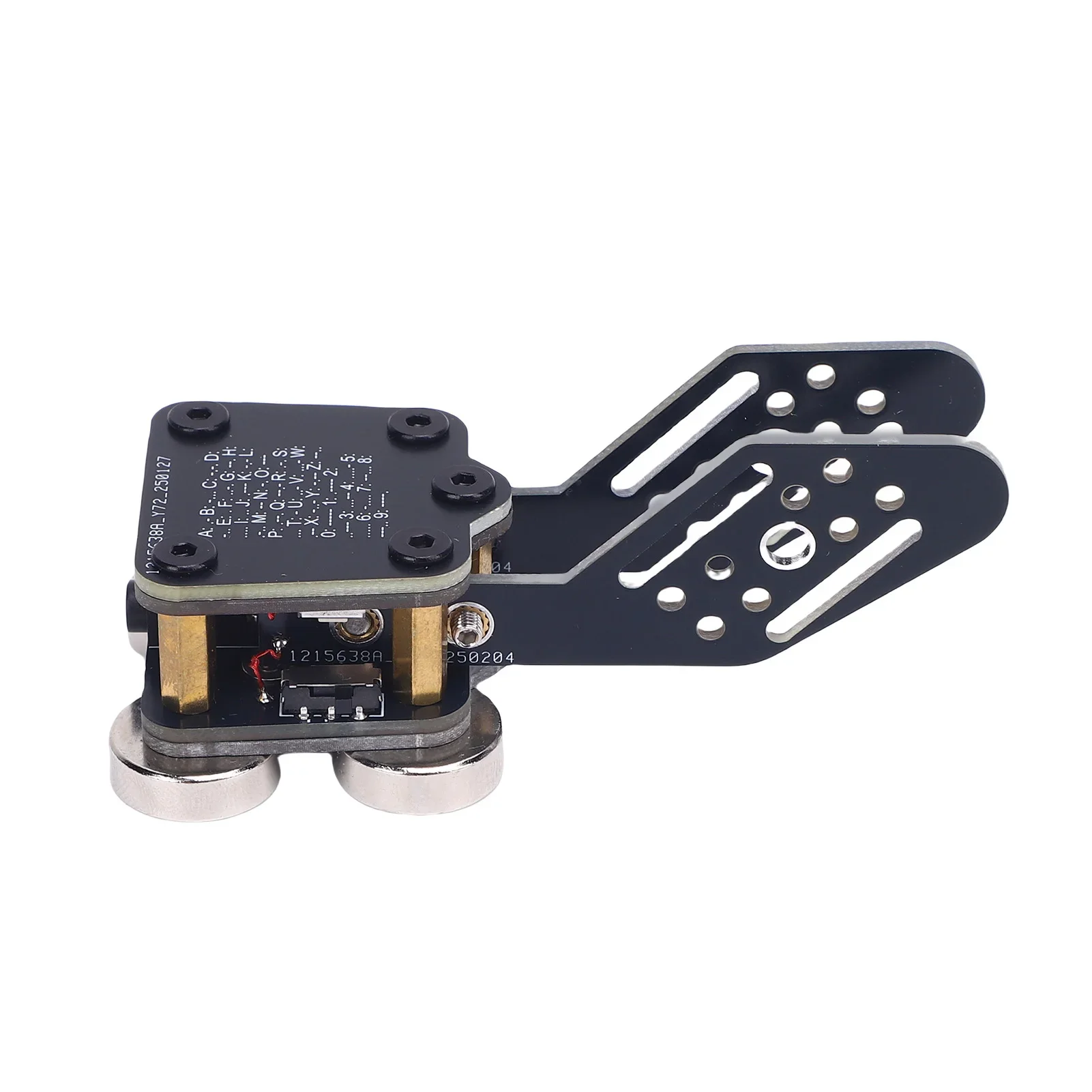 CW Morse Code Key Responsive Double Paddle Design Nd Magnetic Base Featuring Universal 3.5mm SoundJack And A Type C Interface