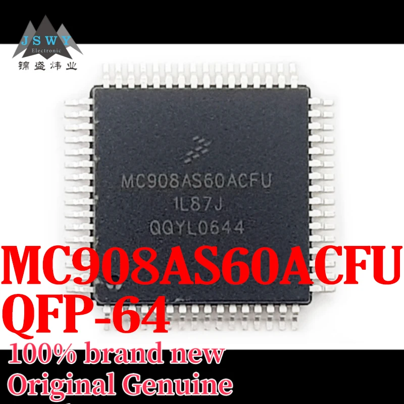 

(1/10 pcs) MC908AS60ACFU MC908AS60 QFP64 Integrated Circuit IC Brand New Original Packaging Free Shipping
