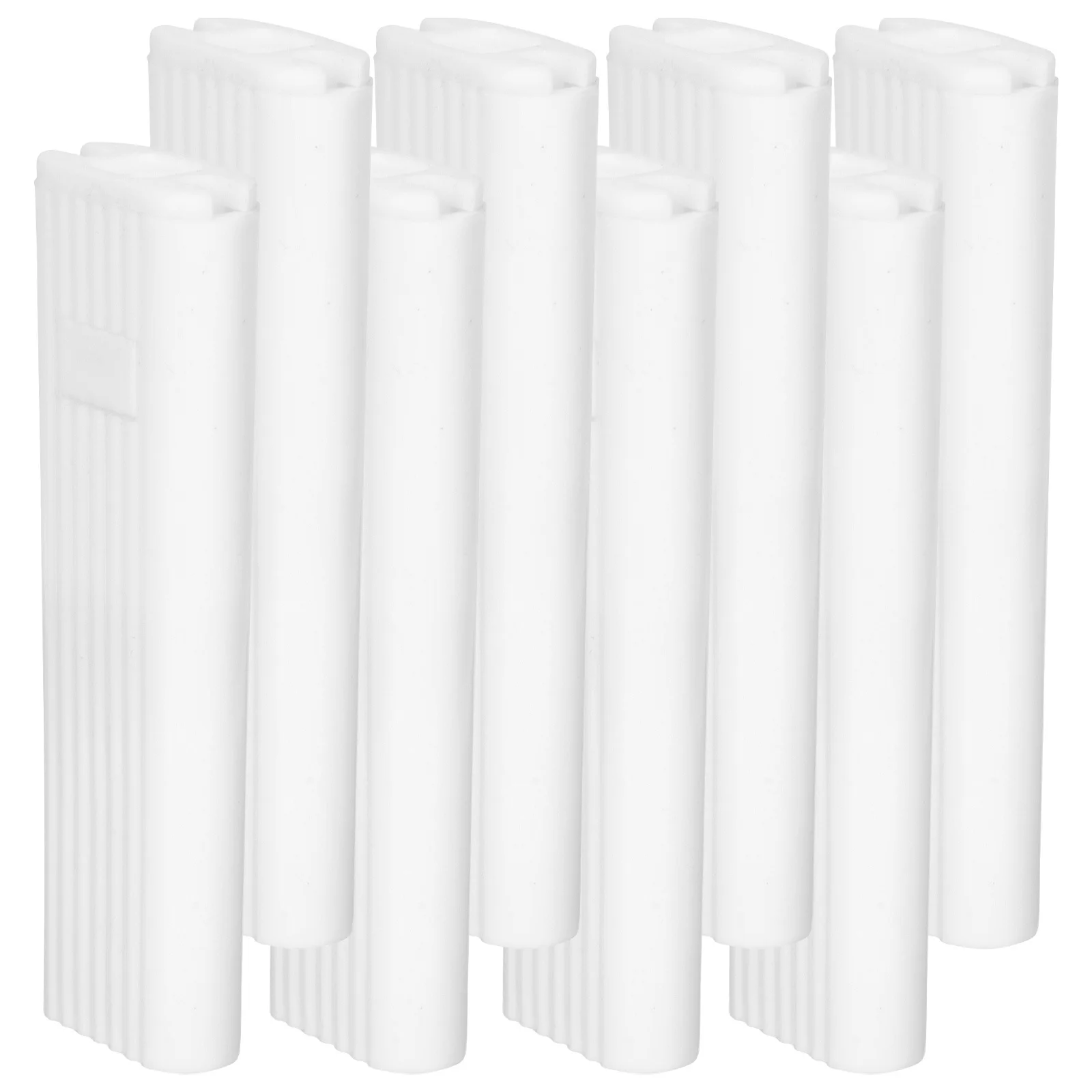 

8Pcs White Blind Wand Handle Cord Weight Tensioner Simple Design Easy Match Curtain Accessories Vertical Blind Tensioner