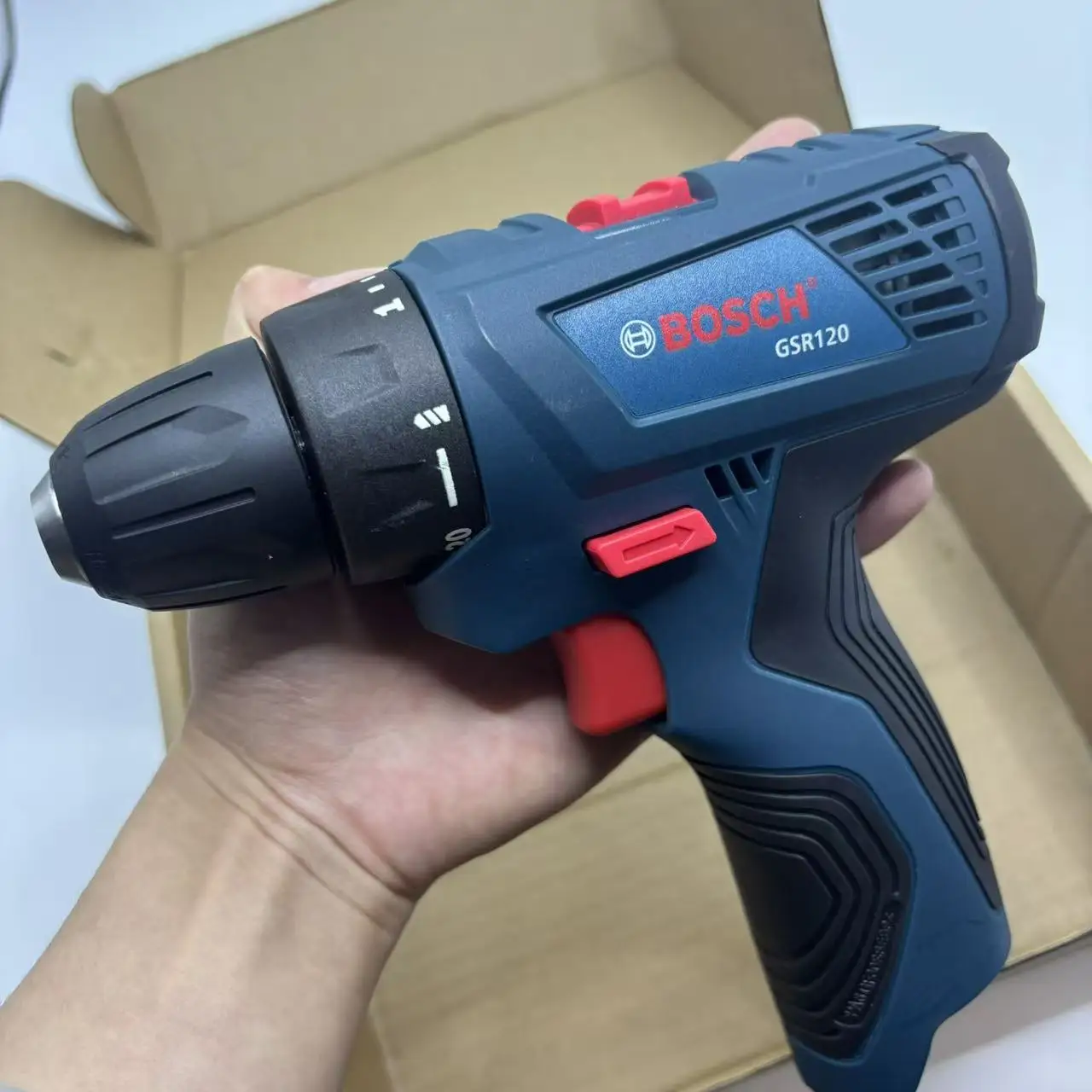 BOSCH GSR120 Household Cordless Screwdriver Drill Wear-resistant Body Multi-scene Wood Metal Drilling Hand Tool