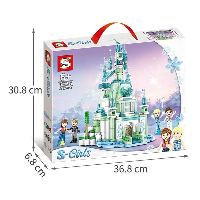 

Конструктор-головоломка Ice and Snow Girl Princess Series: Магазин продуктов Ice and Snow