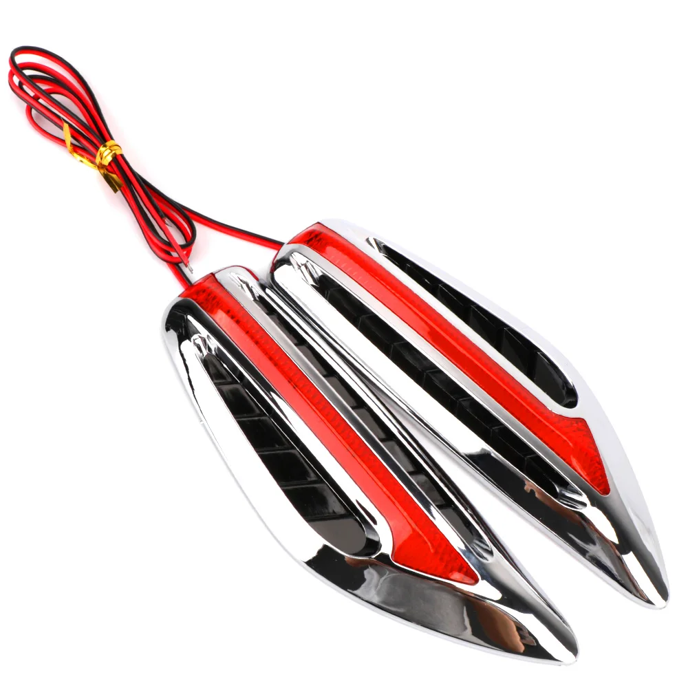 1 pair 3W Car Side Lights Blade Shape 12v Auto Lamps LED Car Side Turn Signal Lights Car Lights