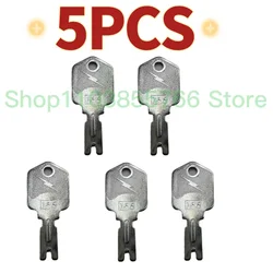 5PCS/2PCS/1PC 166 igniton key for Crown Clark Gradall Gehl Hyster Komatsu Yale