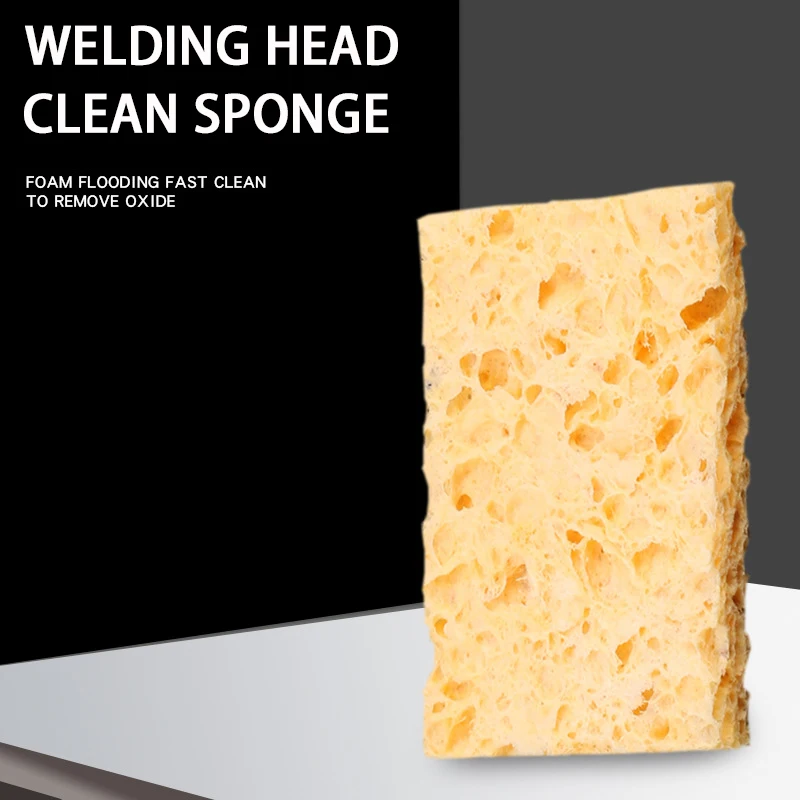 5/10PCS 3.5CM*5CM Soldering Iron Cleaning Sponge High Temperature Resistant Sponge for Welding Tips Cleaining Tools