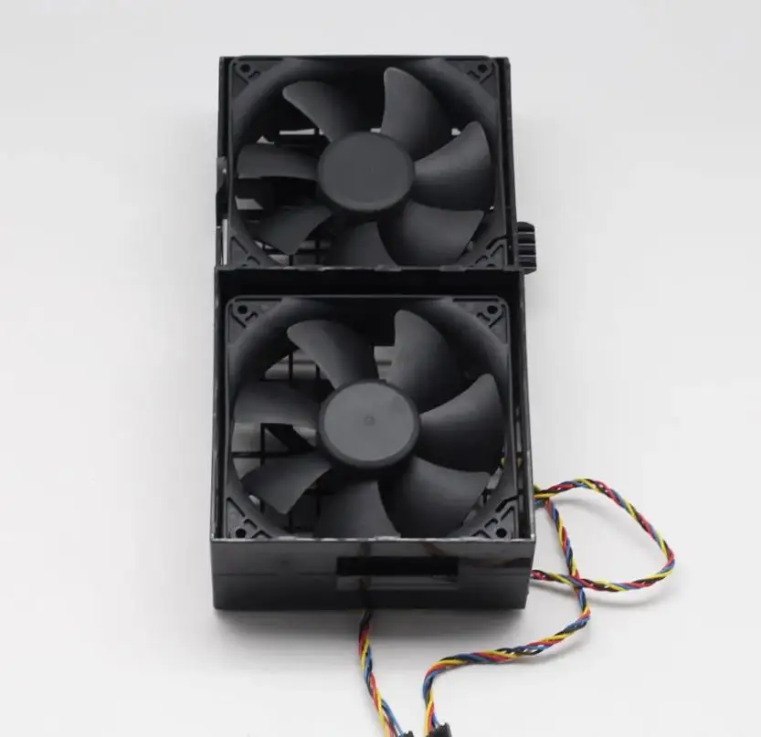 FOR  Precision T3500 T5500 HW856 CP232 0CP232 0HW856 WorkStation Front Dual Fan Cooling Assembly Dual Cooling Fan