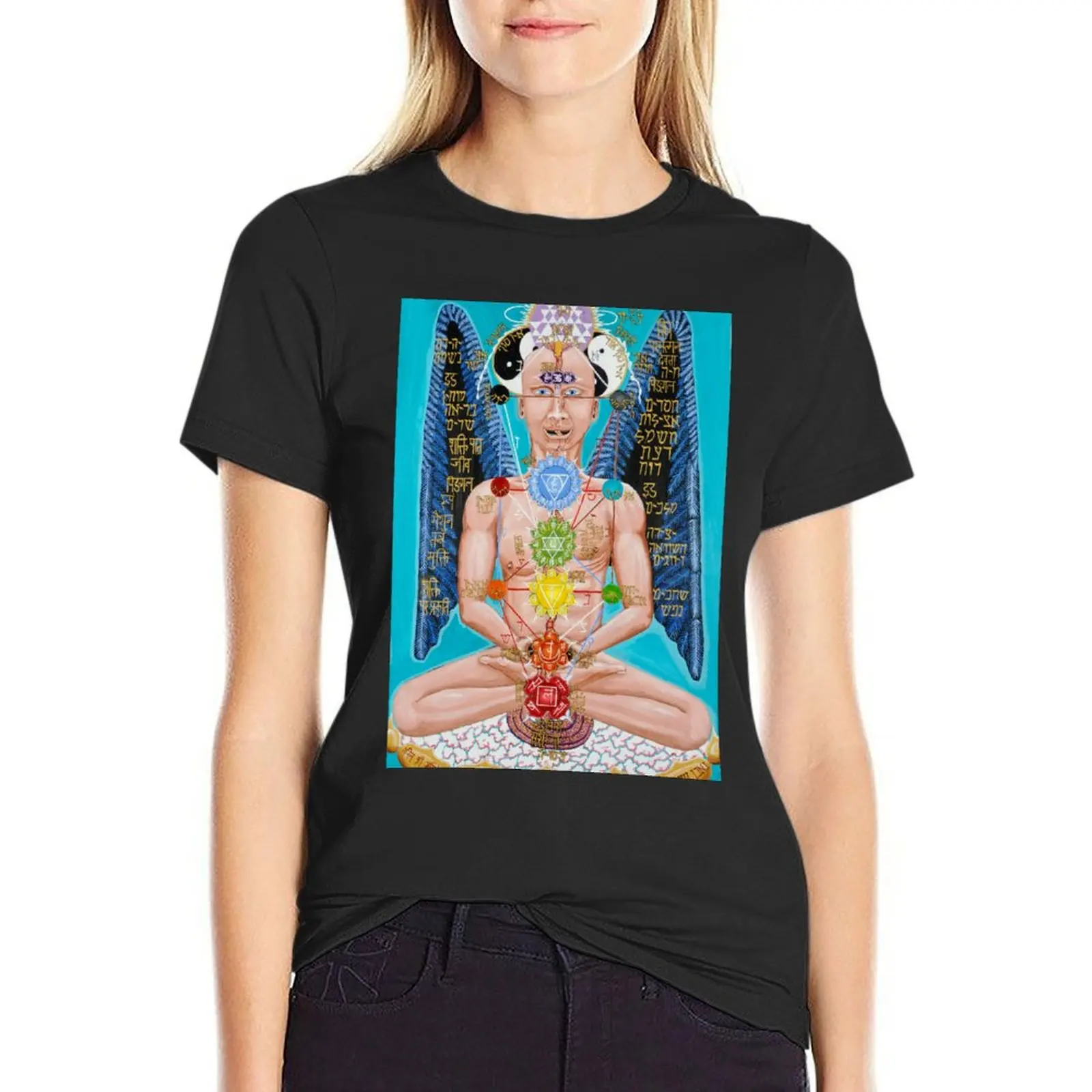 

Kabbalah - Tantra Thanka T-Shirt sports fans tees blanks oversized workout shirts for Women
