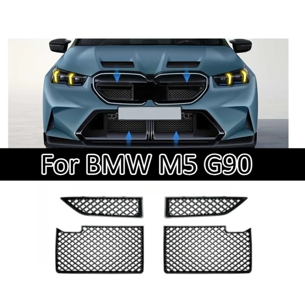 

Премиальные защитные сетки для решетки радиатора от насекомых для BMW M5 G90, защита воздухозаборника и фильтра, автомобильные аксессуары